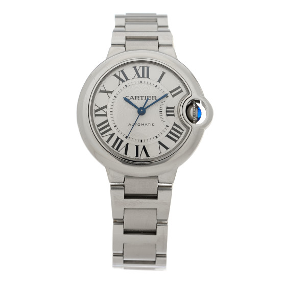 Cartier Stainless Steel 33mm Ballon Bleu De Cartier Automatic Watch