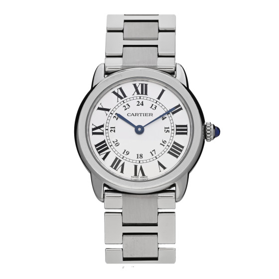 Cartier Stainless Steel 29mm Ronde Solo Quartz Watch