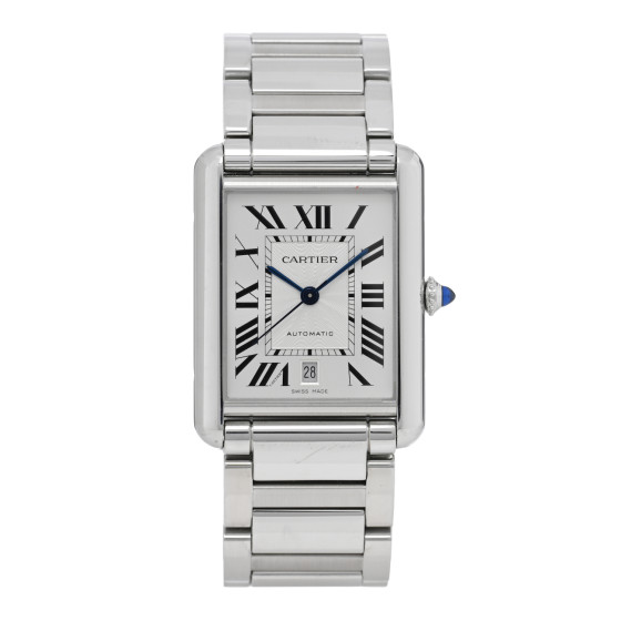 Cartier Stainless Steel 31mm Tank Must Automatic Watch