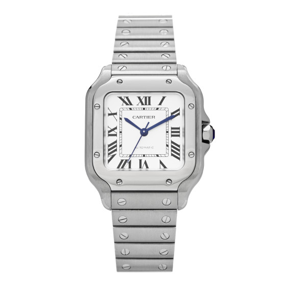 Cartier Stainless Steel 35mm Santos de Cartier Automatic Watch