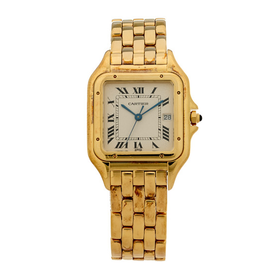 Cartier 18K Yellow Gold 29mm Panthere Quartz Watch
